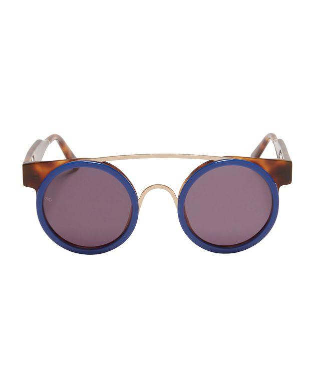 Smoke X Mirrors Soda Pop Blue Sunglasses