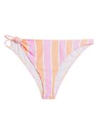 For Love & Lemons Seaside Twist Bikini Bottoms Pink/orange P