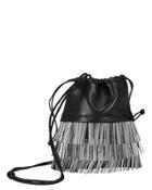 Alexander Wang Ryan Metal Fringe Bag Black 1size