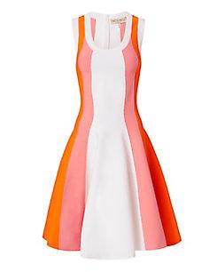 Emilio Pucci Paneled Knit Flare Dress