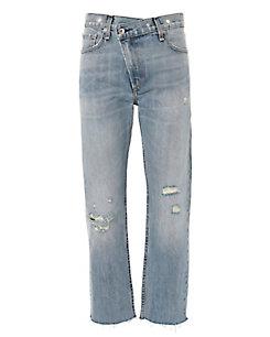 Rag & Bone Wicked Grommet Straight Jeans