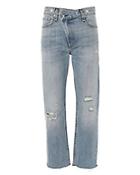 Rag & Bone Wicked Grommet Straight Jeans