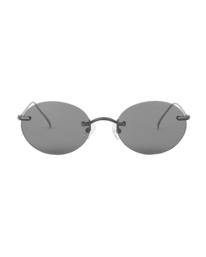 Illesteva Nicoreta Rimless Sunglasses Black 1size