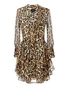 Exclusive For Intermix Tilley Leopard Print Dress