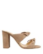 Alexandre Birman Nolita Double Knot Slides Beige 36.5