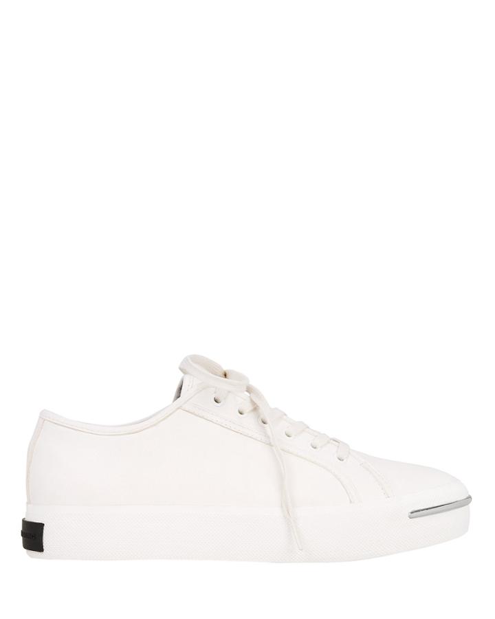 Alexander Wang Pia Metal Bar Trim Sneakers White 37.5