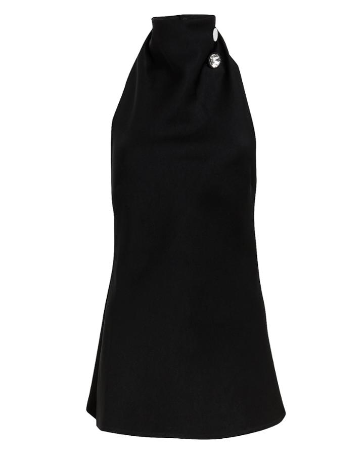 Ellery Limoges Halter Top Black 8