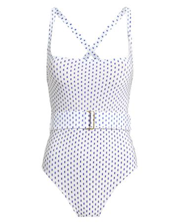 Evarae Cassandra One Piece Swimsuit White/blue M