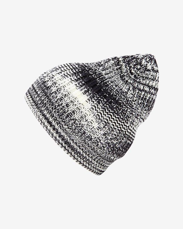 Missoni Space Dye Knit Beanie: Black/white