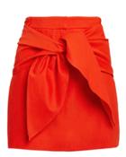 Tibi Red Mini Skirt Red 2