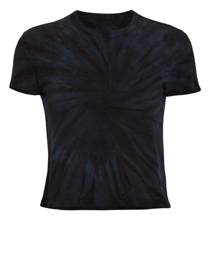 Rta Rain Cropped T-shirt Tie-dye M