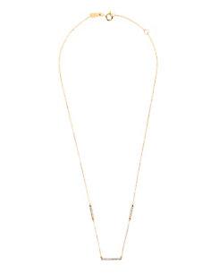 Adina Reyter Three Bar Pave Necklace