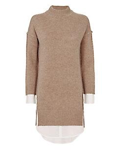 Brochu Walker Layered Sweater Dress