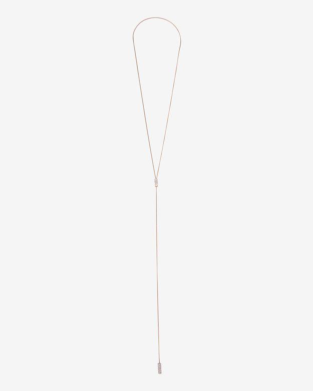 Vita Fede Mia Crystal Lariat Necklace