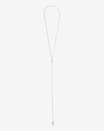 Vita Fede Mia Crystal Lariat Necklace