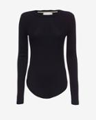 Brochu Walker Exclusive Ribbed Knit Pullover: Navy