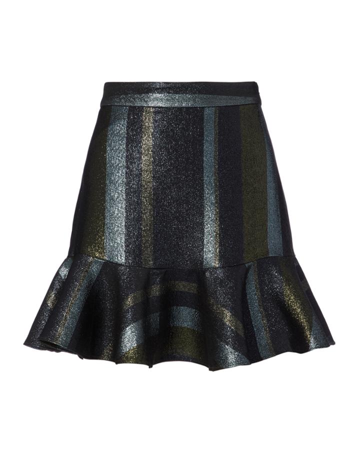 Derek Lam 10 Crosby Flounce Hem Mini-skirt