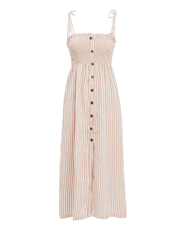 Faithfull The Brand Suki Midi Dress Multi P