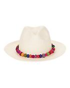 Valdez Panama Ayampe Pom-pom Trim Hat
