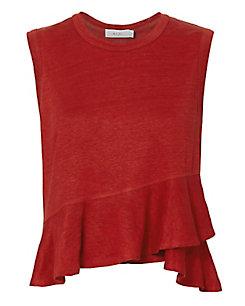 A.l.c. Braxton Ruffle Front Tank