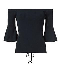 Exclusive For Intermix Sasha Lace-up Back Top