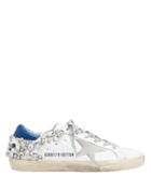 Golden Goose Superstar Crystal Embellished Low-top Sneakers White 38