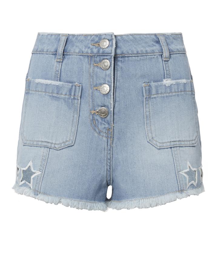 &quot;sjyp Star Cutout Shorts&quot;