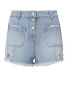 &quot;sjyp Star Cutout Shorts&quot;