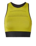 Ultracor Altitude Ultramesh Crop Top Yellow S