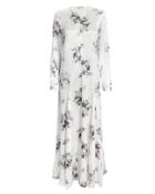 Ganni Cameron Floral Midi Dress Light Floral 36