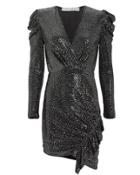 Iro Lou Lou Sequin Dress Black/sequins 34