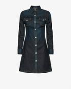 Alexa Chung For Ag Pixie Denim Shirt Dress