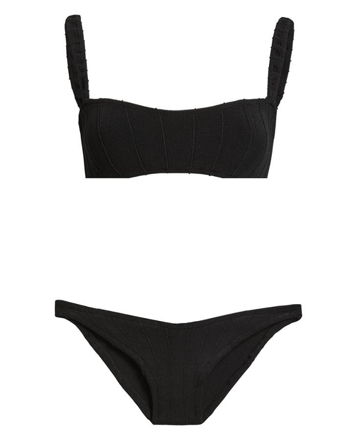 Hunza G Aneksi Black Bikini Black 1size
