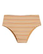 Ellejay Carolyn Striped Bikini Bottom Stripe P