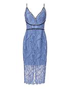 Nicholas Blue Lace Dress