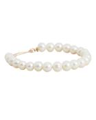 Loren Stewart Pearl Xl Safety Pin Bracelet White 1size