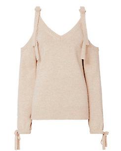 Exclusive For Intermix Sia Cold Shoulder Sweater