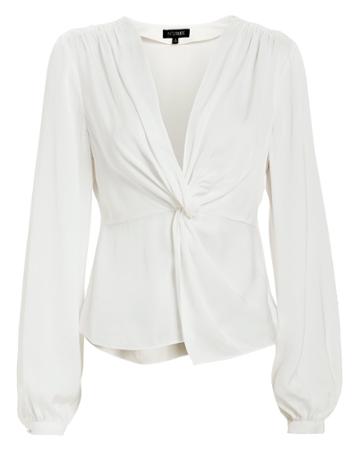Exclusive For Intermix Intermix Dawn Silk Knot Front Top 2
