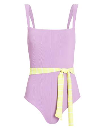 Same Swim Llc Same Swim Betty One Piece Swimsuit Lavender P