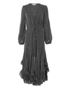 Shona Joy Salinger Print Midi Dress Multi 6