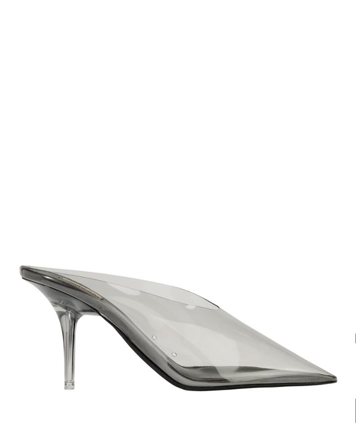 Yeezy Transparent Mules Grey 38