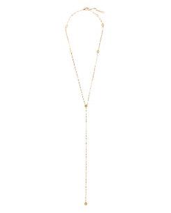 Lana Jewelry Long Ombre Disc Lariat Necklace