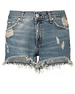 Rag & Bone Winnie Cut Off Denim Shorts