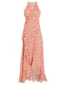 Poupette St Barths Poupette St Barth Tamara Ruffled Sleeveless Dress Pink S