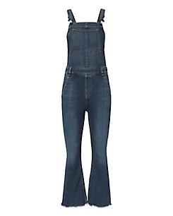 Rag & Bone Paz Crop Flare Overalls