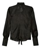 Maggie Marilyn Silk Tie Back Blouse