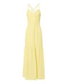 Exclusive For Intermix Intermix Chelsea Yellow Chiffon Maxi Dress Yellow Zero