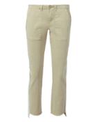 Pam And Gela Pam & Gela Offset Side Stripe Skinny Pants Ivory 26