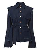 Maggie Marilyn Bell Sleeve Denim Jacket