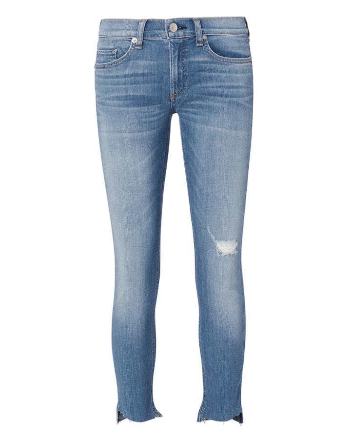 Rag And Bone Denim Rag & Bone/jean Sunset Capri Step Hem Jeans Denim 24